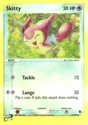 071 / 109 Skitty G-29 comune foil reverse (EN) -NEAR MINT-