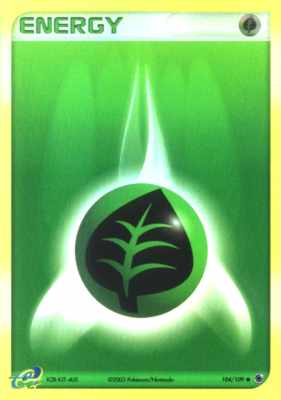 104 / 109 Grass Energy comune foil reverse (EN) -NEAR MINT-