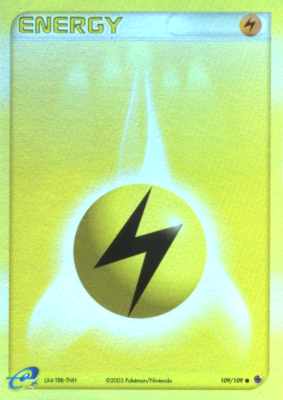 109 / 109 Lightning Energy comune foil reverse (EN) -NEAR MINT-