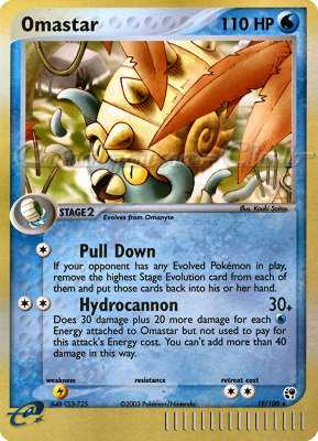 019 / 100 Omastar rara foil reverse (EN) -NEAR MINT-