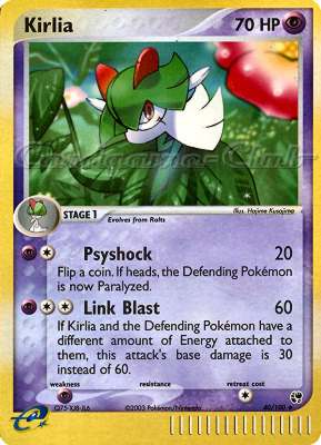 040 / 100 Kirlia non comune foil reverse (EN) -NEAR MINT-