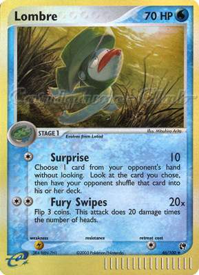 046 / 100 Lombre I-46 non comune foil reverse (EN) -NEAR MINT-