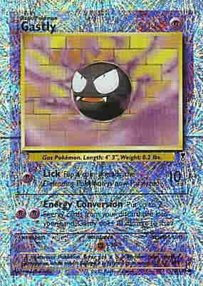 076 / 110 Gastly comune foil reverse (EN) -NEAR MINT-