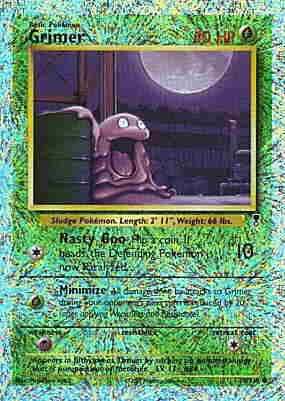 078 / 110 Grimer comune foil reverse (EN) -NEAR MINT-