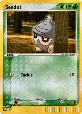 077 / 100 Seedot I-03 comune foil reverse (EN) -NEAR MINT-