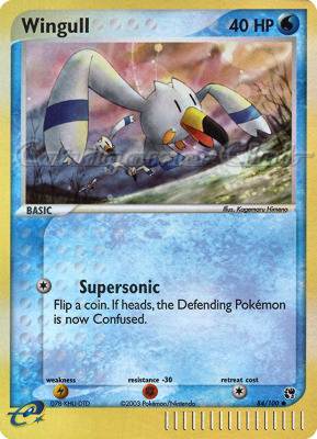 084 / 100 Wingull comune foil reverse (EN) -NEAR MINT-