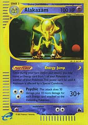 002 / 144 Alakazam rara foil reverse (EN) -NEAR MINT-