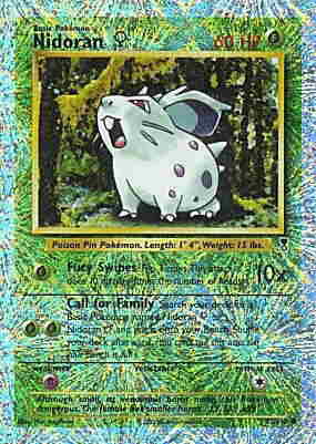 082 / 110 Nidoran F comune foil reverse (EN) -NEAR MINT-