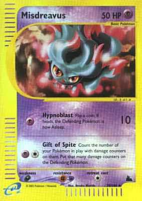 039 / 144 Misdreavus non comune foil reverse (EN) -NEAR MINT-