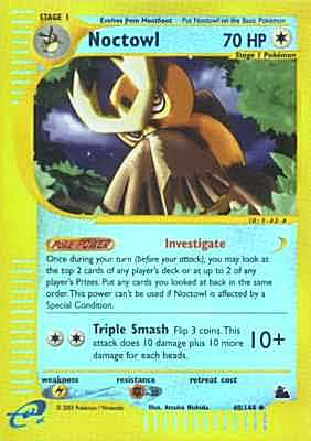 040 / 144 Noctowl non comune foil reverse (EN) -NEAR MINT-