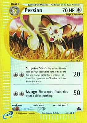 042 / 144 Persian non comune foil reverse (EN) -NEAR MINT-