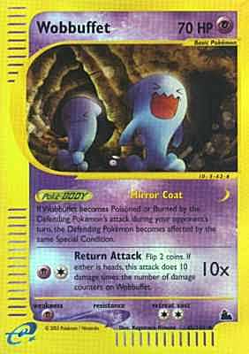 045 / 144 Wobbuffet non comune foil reverse (EN) -NEAR MINT-