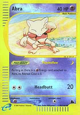 046 / 144 Abra comune foil reverse (EN) -NEAR MINT-