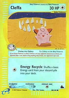 048 / 144 Cleffa comune foil reverse (EN) -NEAR MINT-