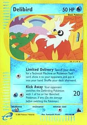 049 / 144 Delibird comune foil reverse (EN) -NEAR MINT-