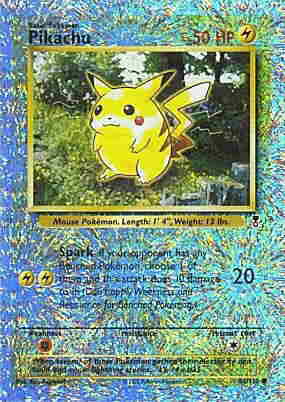 086 / 110 Pikachu comune foil reverse (EN) -NEAR MINT-