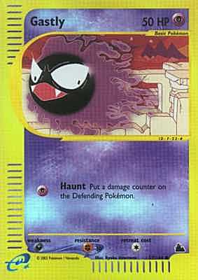057 / 144 Gastly comune foil reverse (EN) -NEAR MINT-