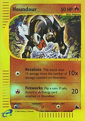 066 / 144 Houndour comune foil reverse (EN) -NEAR MINT-