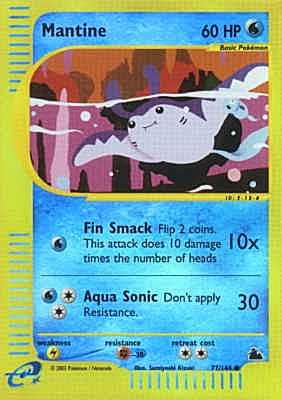 077 / 144 Mantine comune foil reverse (EN) -NEAR MINT-