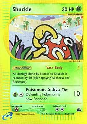 096 / 144 Shuckle comune foil reverse (EN) -NEAR MINT-