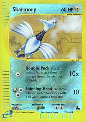 097 / 144 Skarmory comune foil reverse (EN) -NEAR MINT-