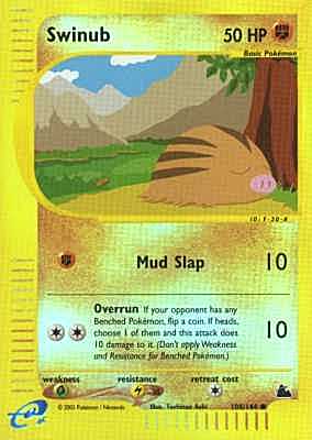 108 / 144 Swinub F- 30 comune foil reverse (EN) -NEAR MINT-