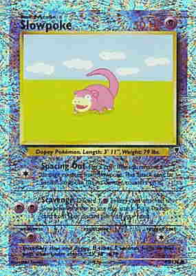093 / 110 Slowpoke comune foil reverse (EN) -NEAR MINT-