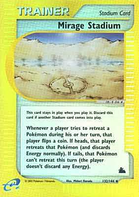 132 / 144 Mirage Stadium non comune foil reverse (EN)  -GOOD-