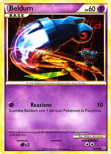 44 / 95 Beldum comune (IT) -NEAR MINT-