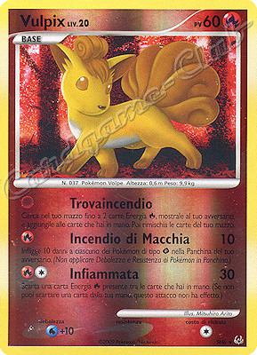 SH6 Vulpix LIV.20 rara foil reverse (IT) -NEAR MINT-