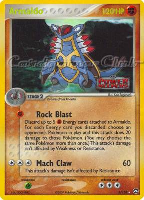 003 / 108 Armaldo rara foil speciale (EN) -NEAR MINT-