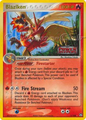 005 / 108 Blaziken rara foil speciale (EN) -NEAR MINT-