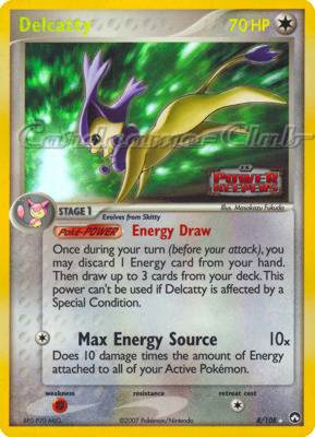 008 / 108 Delcatty rara foil speciale (EN) -NEAR MINT-