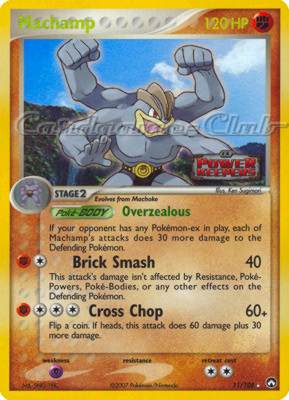 011 / 108 Machamp rara foil speciale (EN) -NEAR MINT-