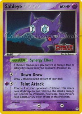 022 / 108 Sableye rara foil speciale (EN) -NEAR MINT-