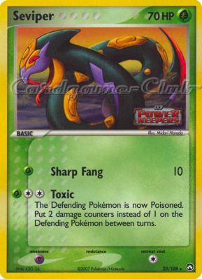 023 / 108 Seviper rara foil speciale (EN) -NEAR MINT-
