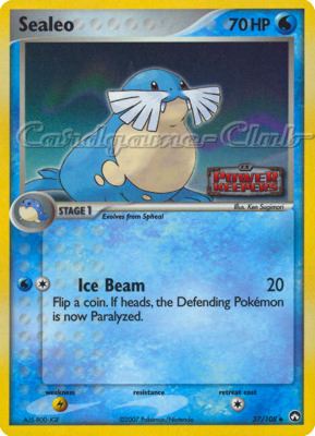 037 / 108 Sealeo non comune foil speciale (EN) -NEAR MINT-