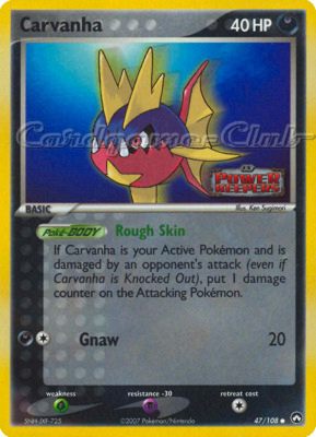 047 / 108 Carvanha comune foil speciale (EN) -NEAR MINT-