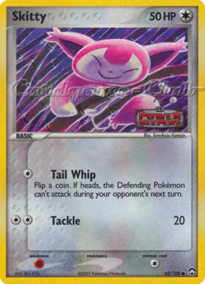 062 / 108 Skitty comune foil speciale (EN) -NEAR MINT-