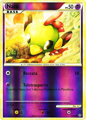 55 / 95 Natu comune foil reverse (IT) -NEAR MINT-