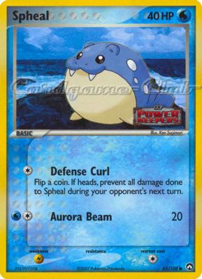 065 / 108 Spheal comune foil speciale (EN) -NEAR MINT-
