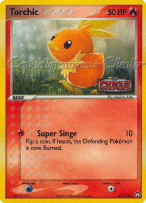 067 / 108 Torchic comune foil speciale (EN) -NEAR MINT-