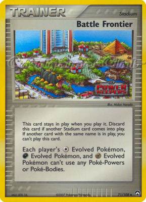 071 / 108 Battle Frontier non comune foil speciale (EN) -NEAR MINT-