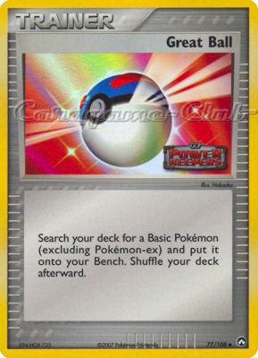 077 / 108 Great Ball non comune foil speciale (EN) -NEAR MINT-