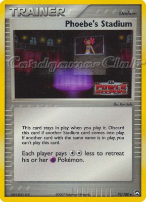 079 / 108 Phoebe's Stadium non comune foil speciale (EN) -NEAR MINT-