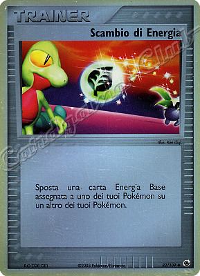 082 / 109 Scambio di Energia non comune foil reverse (IT)  -PLAYED-