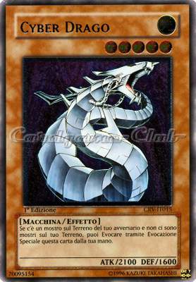 CRV-IT015 Cyber Drago rara ultimate 1a Edizione (IT) -NEAR MINT-