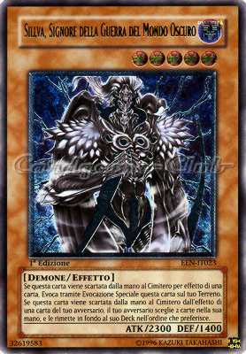 EEN-IT023 Sillva, Signore della Guerra del Mondo Oscuro rara ultimate 1a Edizione (IT) -NEAR MINT-