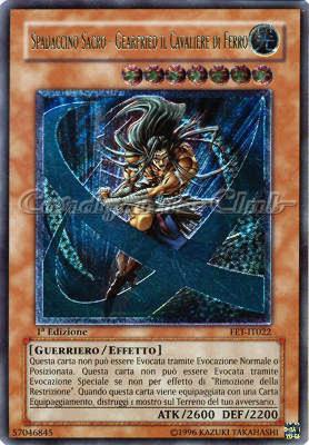 FET-IT022 Spadaccino Sacro-Gearfried il Cavaliere di Ferro rara ultimate 1a Edizione (IT)  -GOOD-