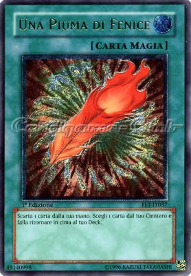 FET-IT037 Una Piuma di Fenice rara ultimate 1a Edizione (IT) -PLAYED-